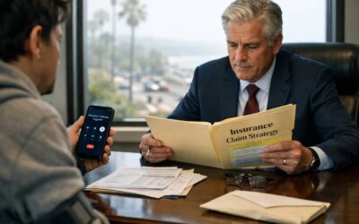 Press 2 How Early Conversations With Insurance Adjusters Can Affect Your Santa Barbara Personal Injury Claim